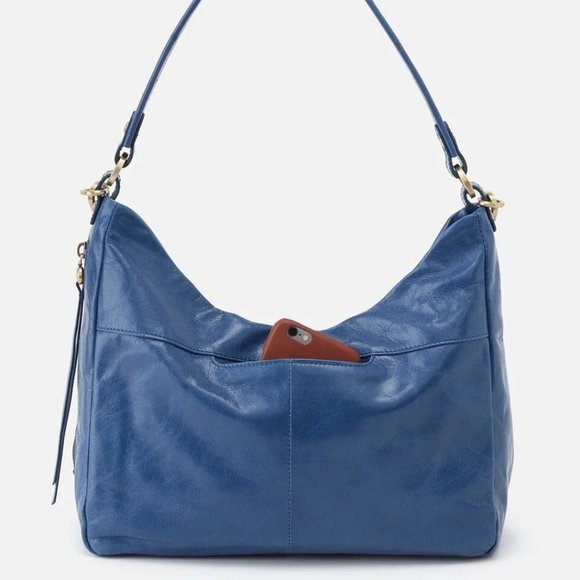 Bags Nwt New Hobo Delilah Shoulder Bag Atlantis Blue Leather Retired